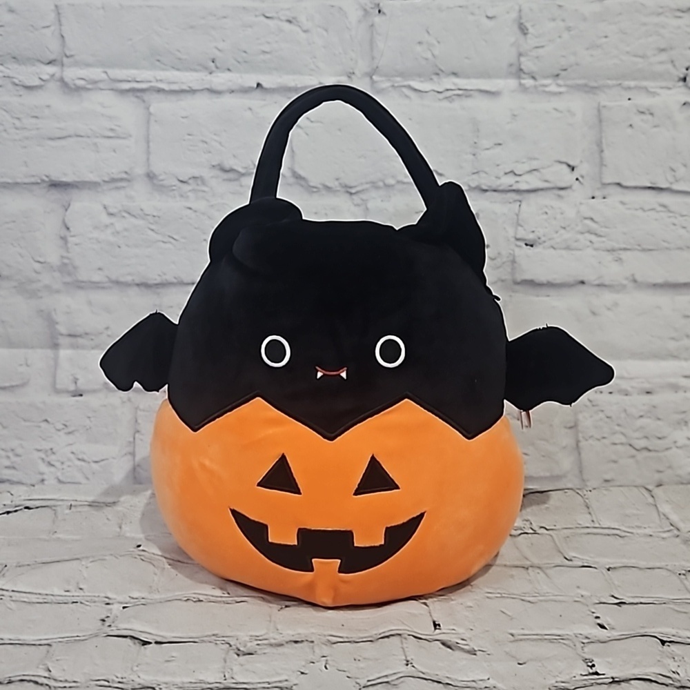 Emily halloween treat pail squishmallow